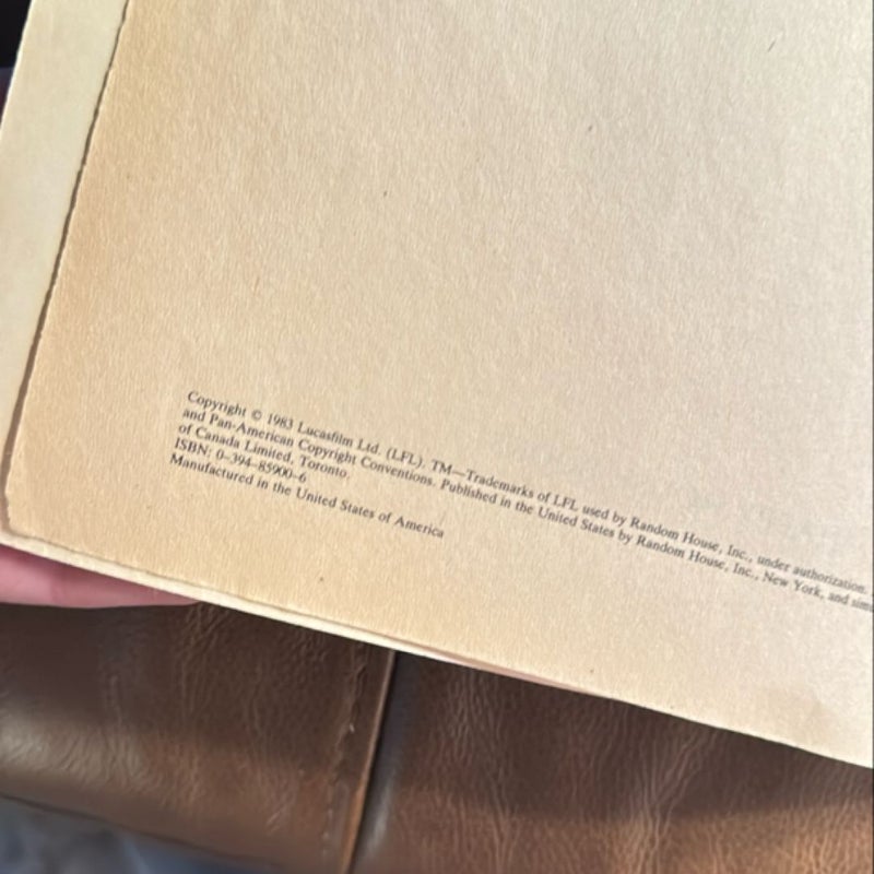 Star Wars Return of the Jedi Word Puzzle Book