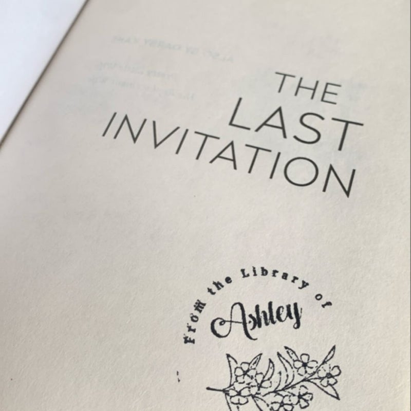 The Last Invitation