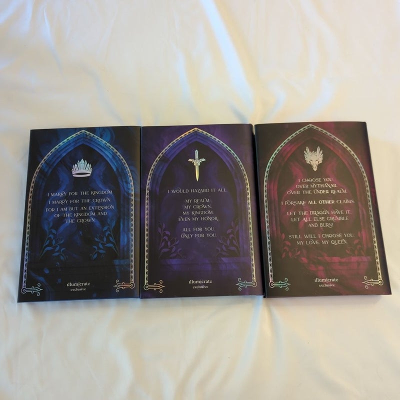 **ILLUMICRATE SIGNED SPECIAL EDITIONS** Bride of the Shadow King Trilogy