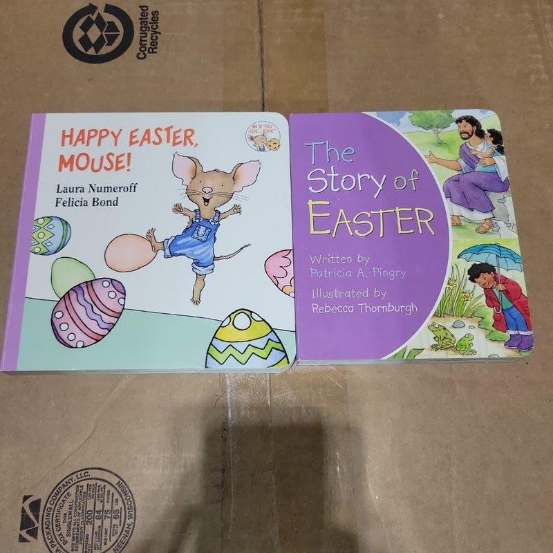 Kids Easter Board Book Bundle