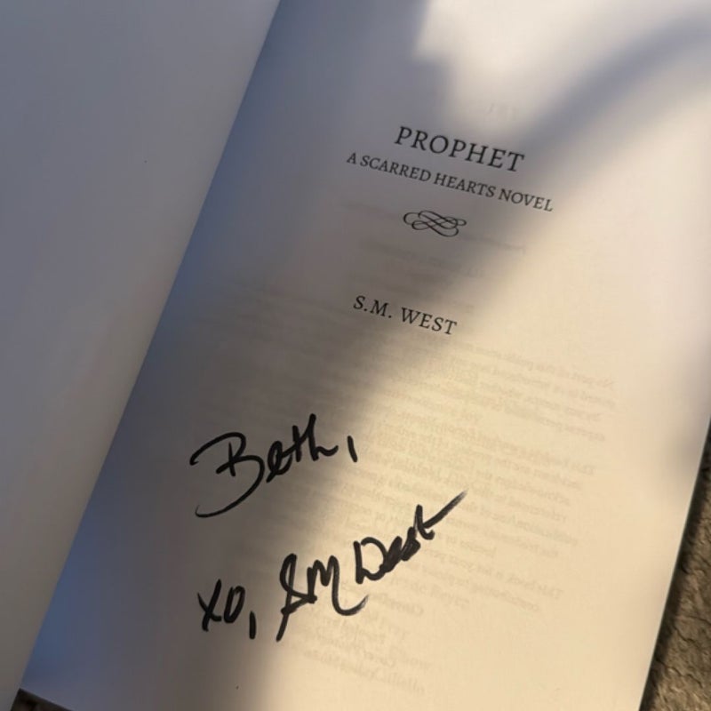 Prophet *signed*
