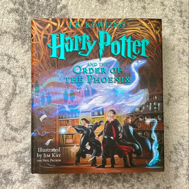 Harry Potter and the Order of the Phoenix: the Illustrated Edition (Harry Potter, Book 5) (Illustrated Edition)