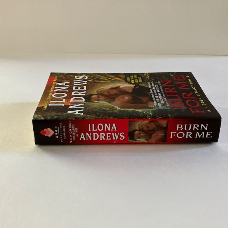 Burn for Me - 1st Printing