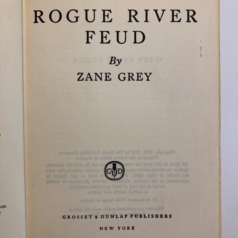 Rogue River Feud