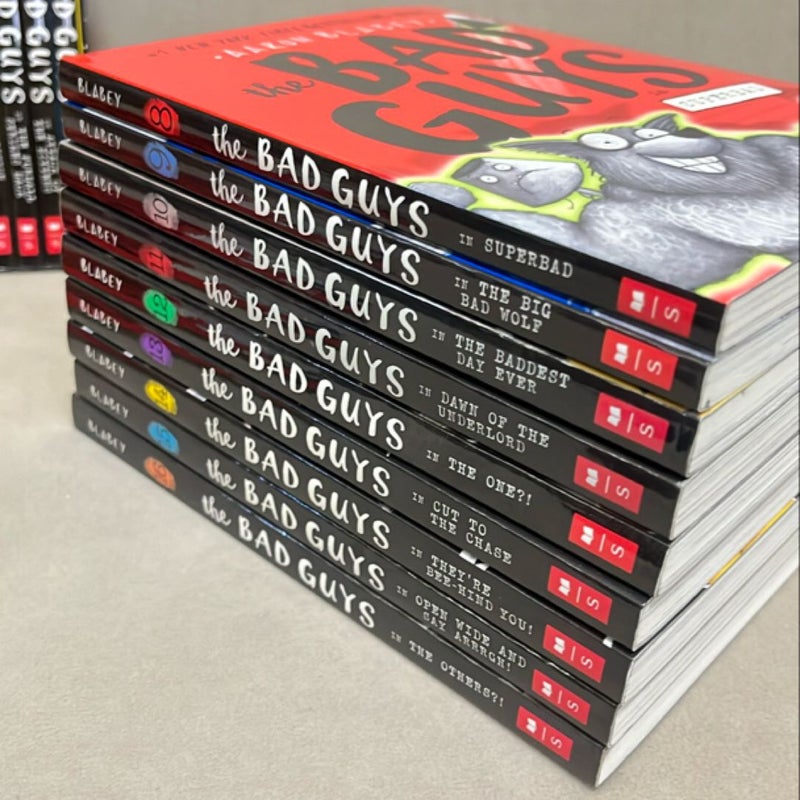 The Bad Guys Box Set: Books 1-5 & 8-16