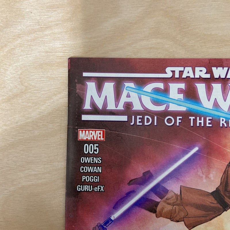 Star Wars Mace Windu Jedi of the Republic #5 (1st Cameo Appearance of Ahsoka Tano)