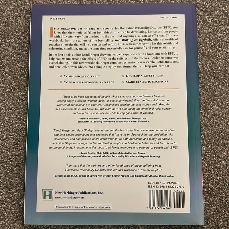The Stop Walking on Eggshells Workbook