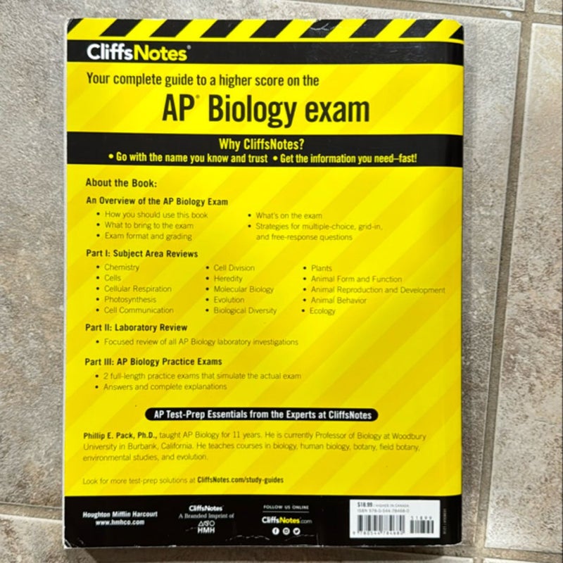 CliffsNotes AP Biology