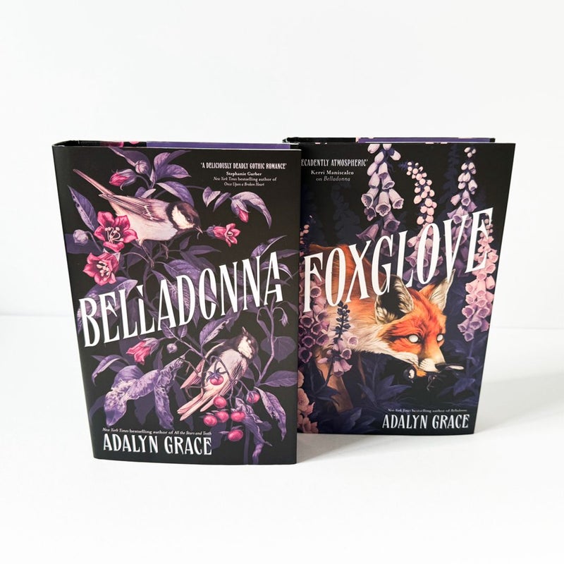 Belladonna and Foxglove (SIGNED Fairyloot Exclusive Editions)