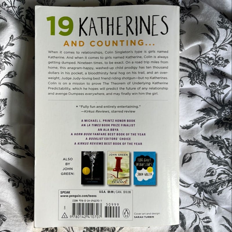 An Abundance of Katherines