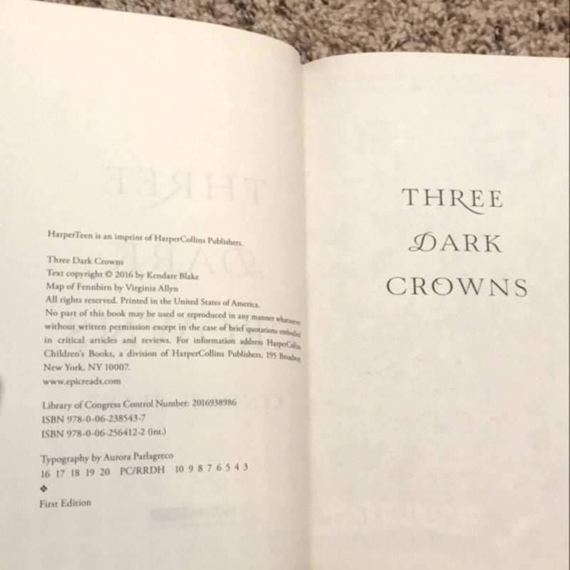 Three Dark Crowns series (5books)