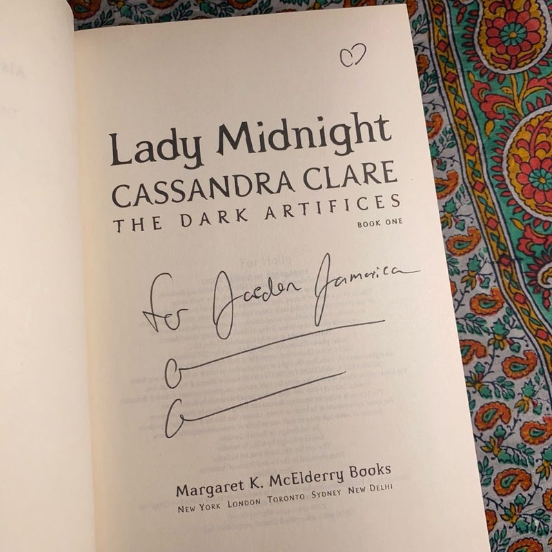 Lady Midnight **Signed**