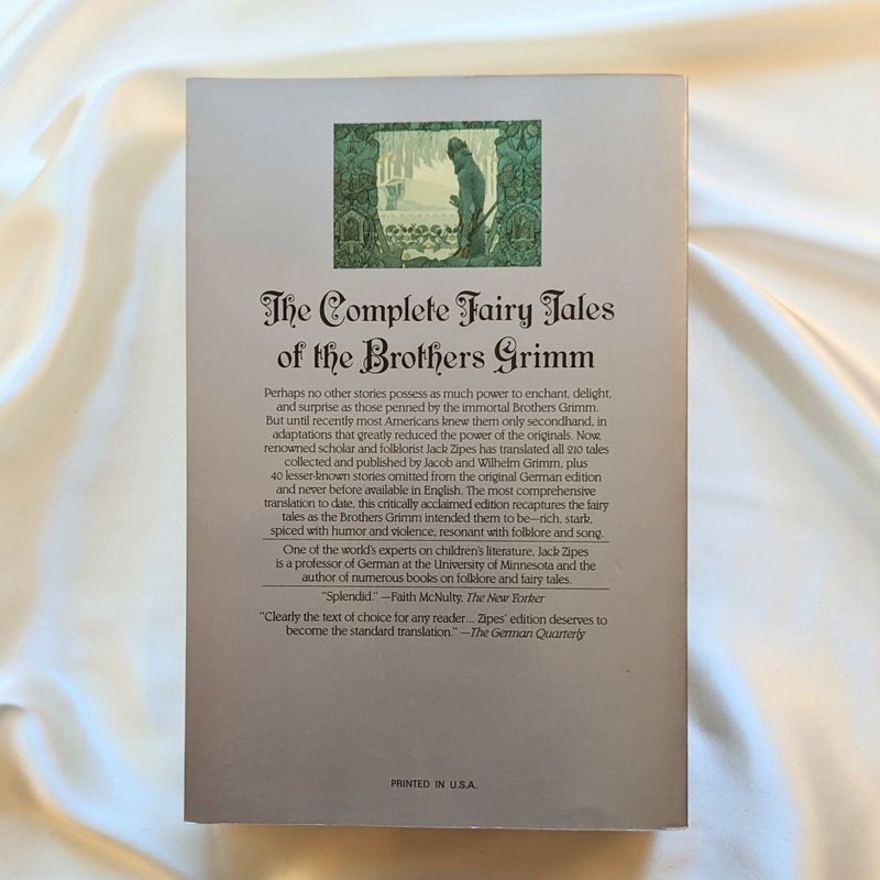 The Complete Fairy Tales of the Brothers Grimm