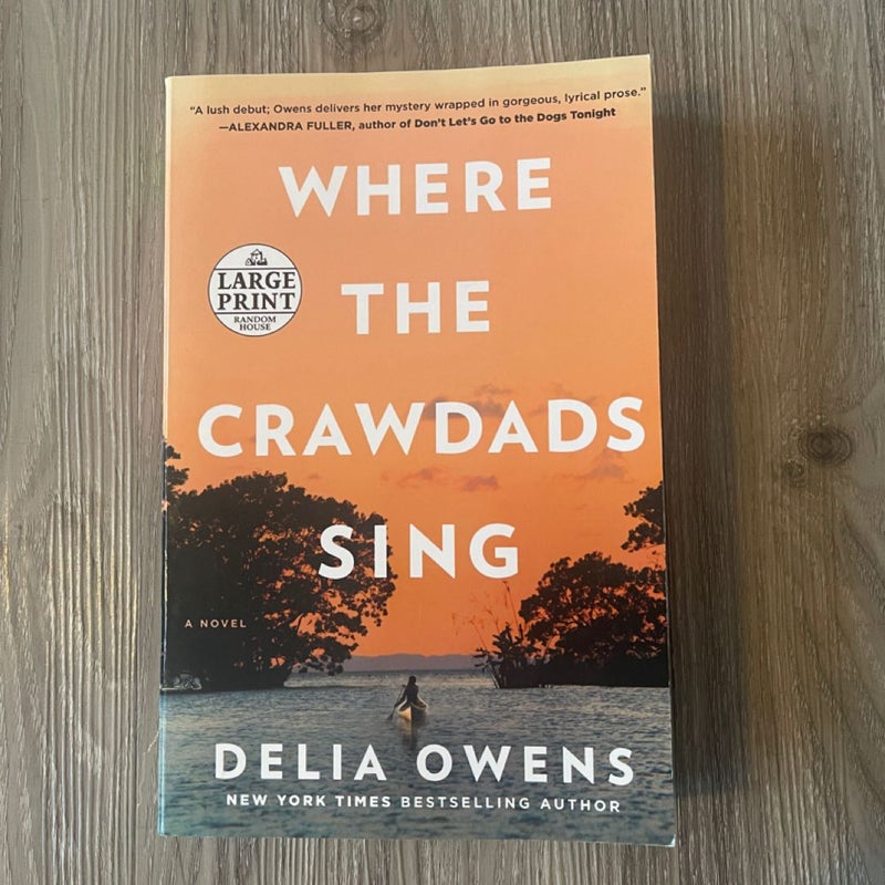 Where the Crawdads Sing *LARGE PRINT*