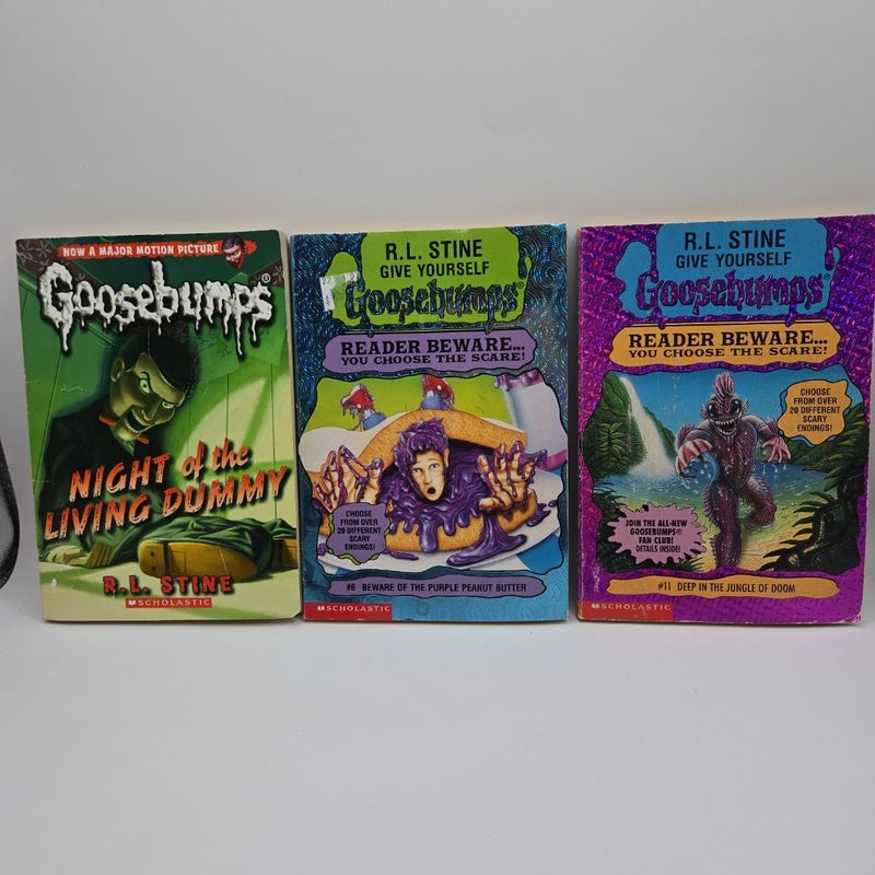 29 Goosebumps Books lot