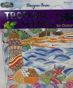 Tropical Scenes To Color