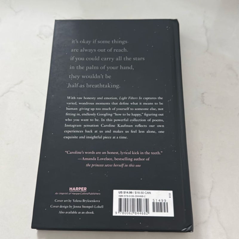 Light Filters in: Poems