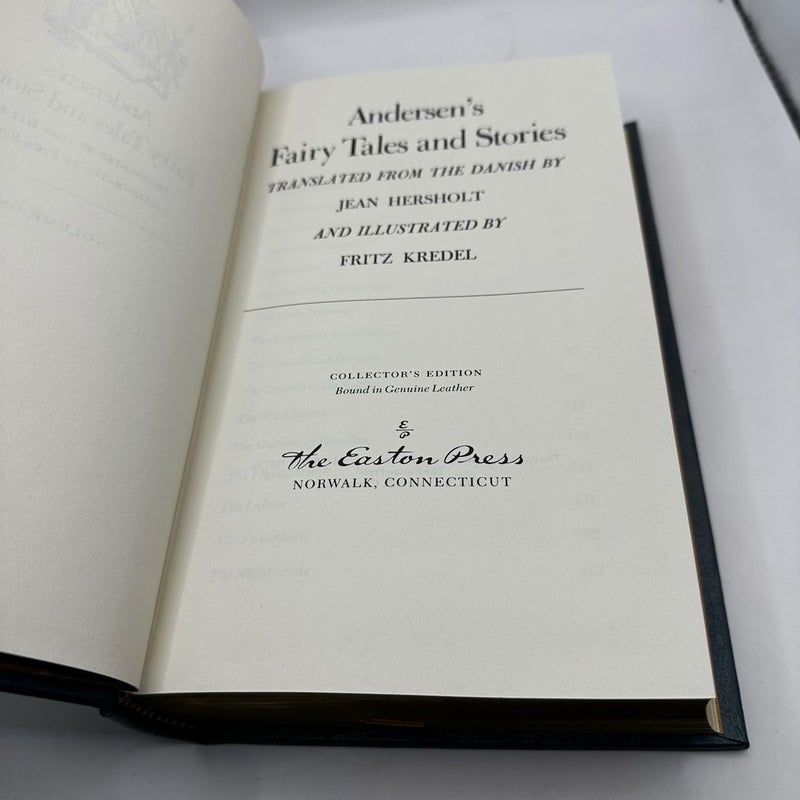 Andersen’s Fairy Tales and Stories Vol 1  (Easton Press 1977 )