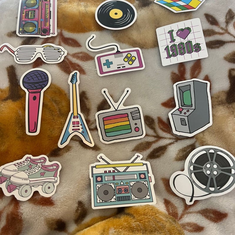 80s Sticker Bundle (13)