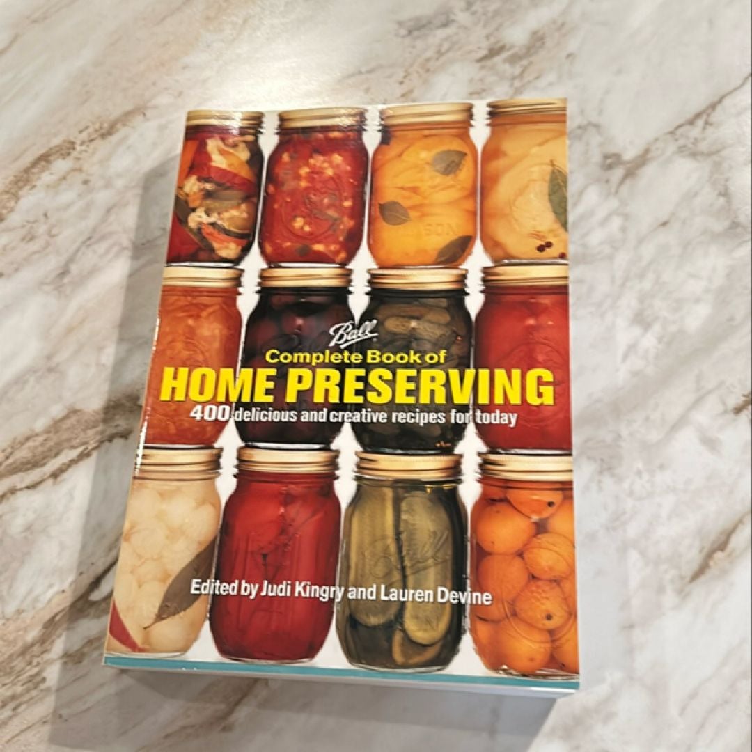 Ball Complete Book of Home Preserving