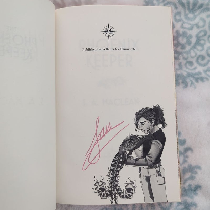 SIGNED ILLUMICRATE The Phoenix Keeper