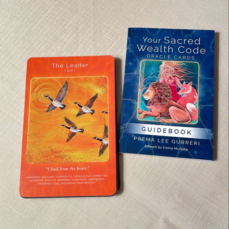 Your Sacred Wealth Code Oracle Cards