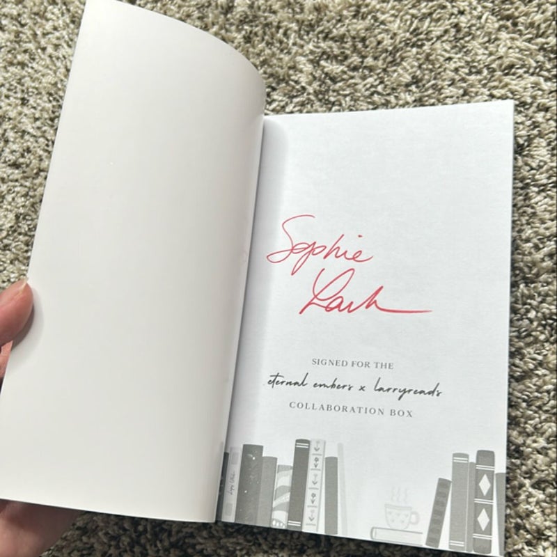 Eternal Embers x Larryreads Signed Special Edition of the Sinners Duet 