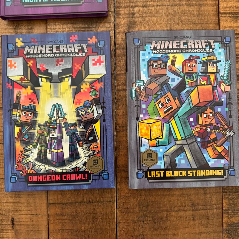 Minecraft Woodsword Chronicles Book 1-6 Series