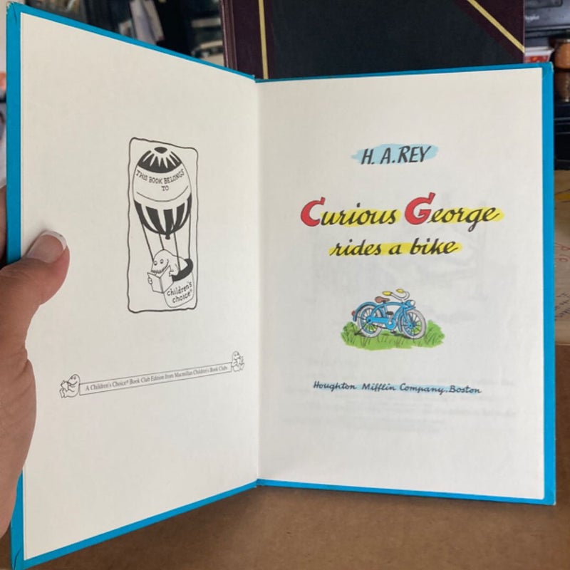 Curious George Rides a Bike (VINTAGE )