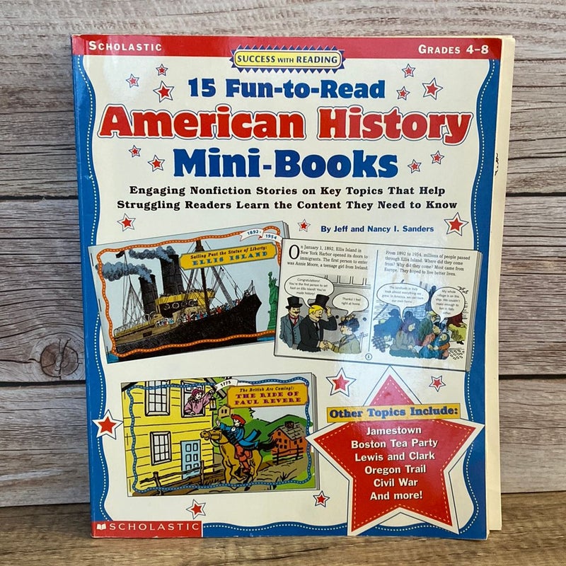 15 Fun-to-Read American History Mini-Books