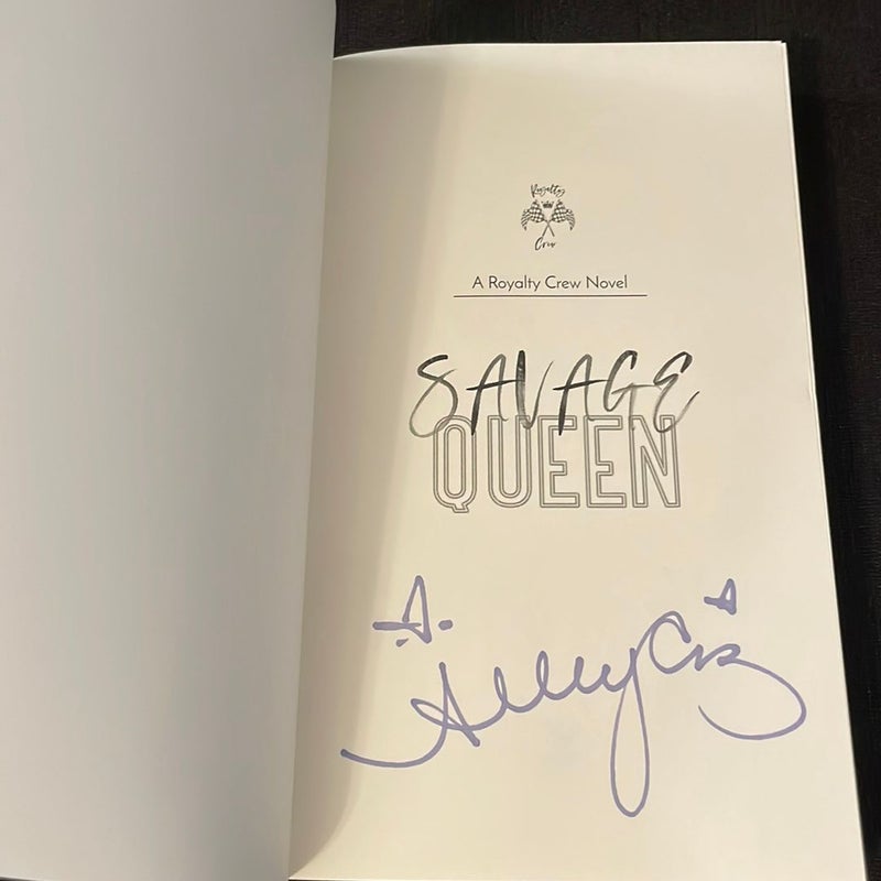 Savage Queen SIGNED