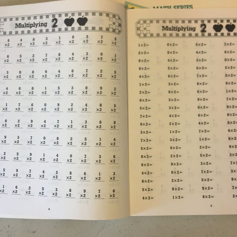 Math Bundle - Worksheets - 4 pack