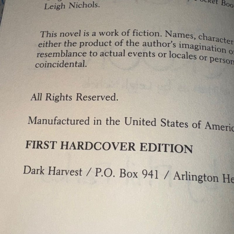 THE KEY TO MIDNIGHT SIGNED