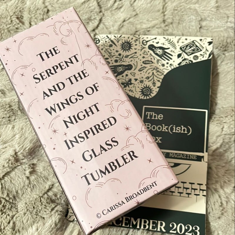 Bookish Box- Dec. 2023 The Serpent and the Wings of Night
