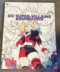 DC Super-Villains the official coloring book