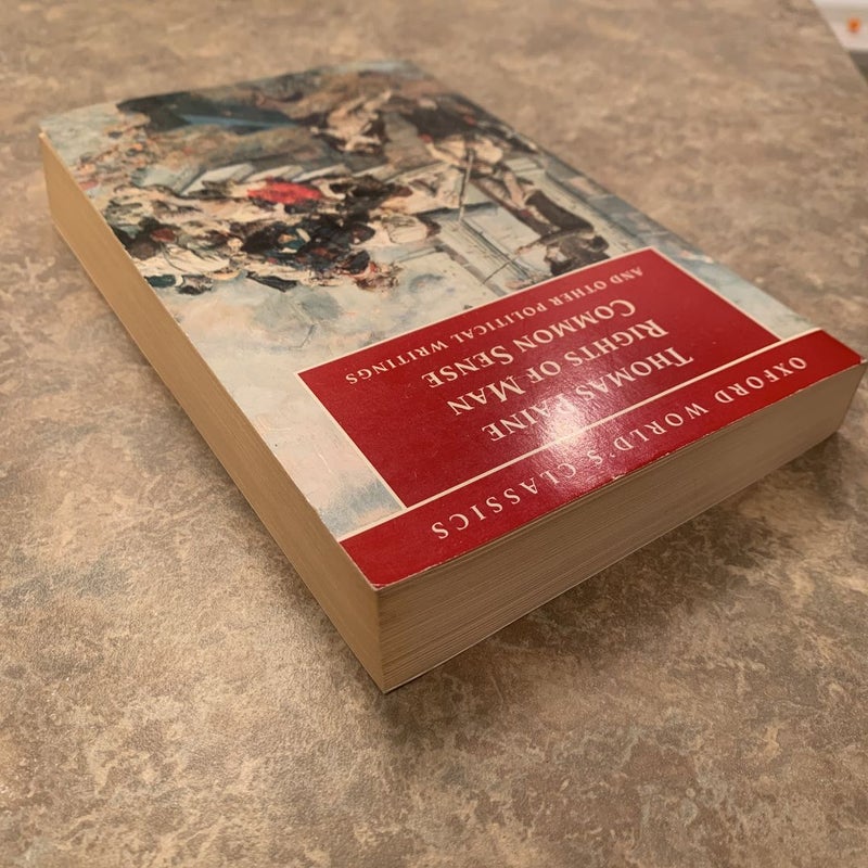 Rights of Man, Common Sense, and Other Political Writings