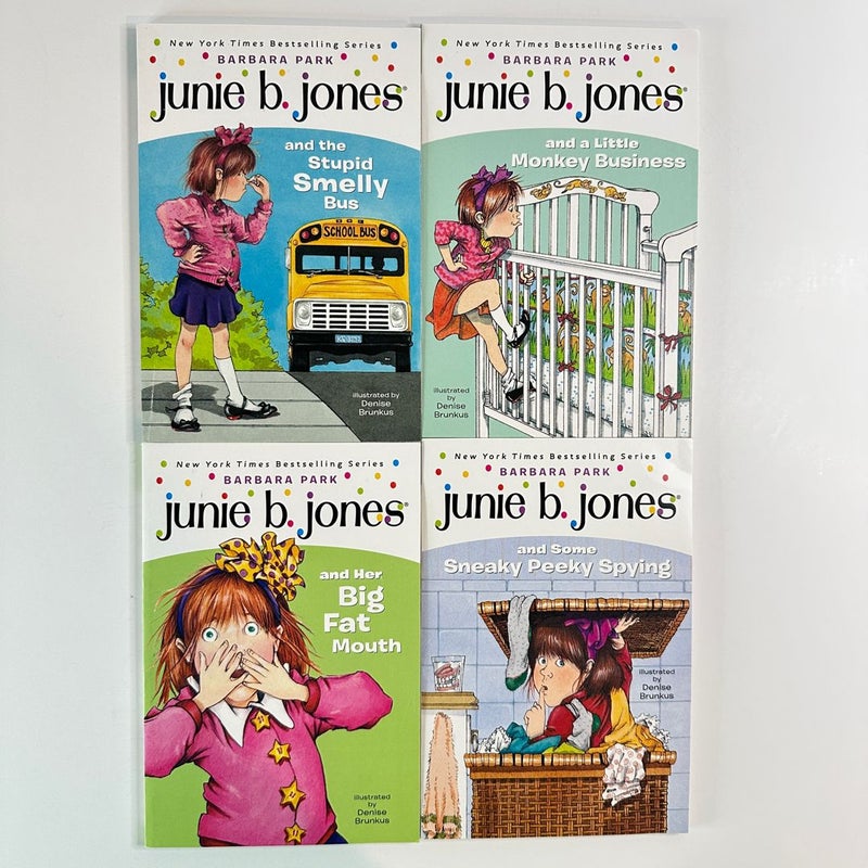 Junie B. Jones bundle, 4 books, 1-4 in series