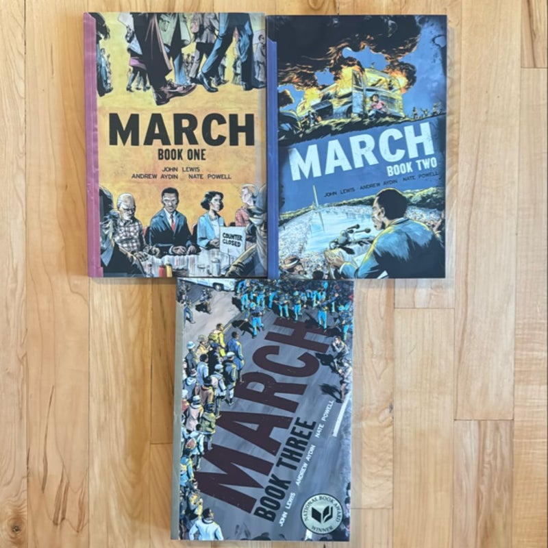 March (Trilogy Slipcase Set)