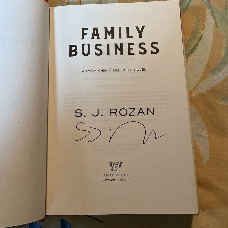 Family Business - Signed Copy