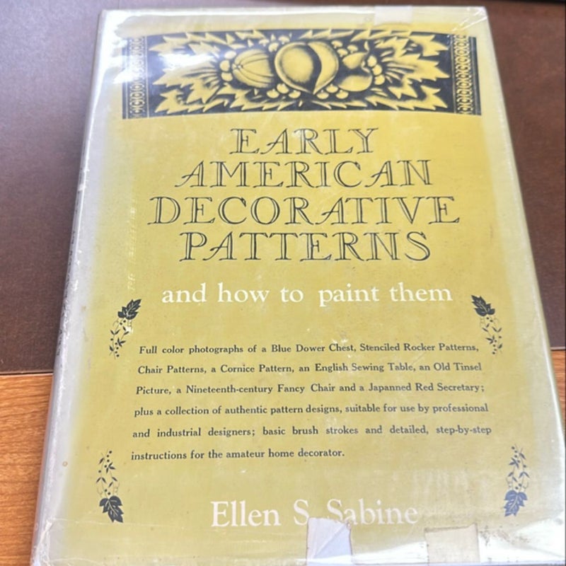 Early American decorative patterns and how to paint them
