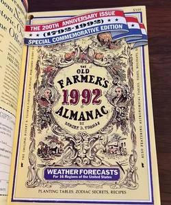 The Old Farmer's Almanac, 1992