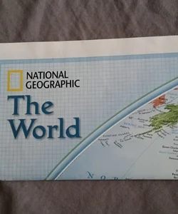 National Geographic The World Map 2004