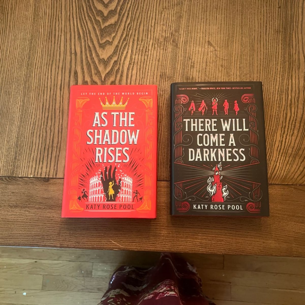 As the shadow rises and There will come darkness by Katy Ross pool ...