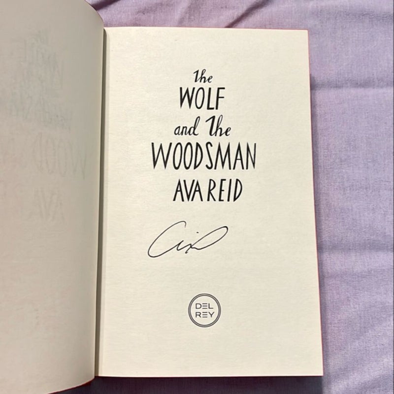 The Wolf and the Woodsman- UK Special Edition (signed with stenciled edges)