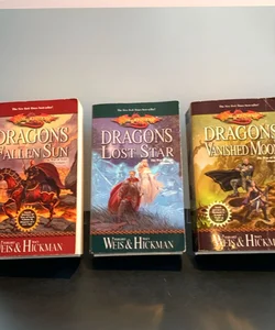 DragonLance The War of Souls Trilogy: Dragons of a Fallen Sun, Dragons of a Lost Star, Dragons of a Vanished Moon