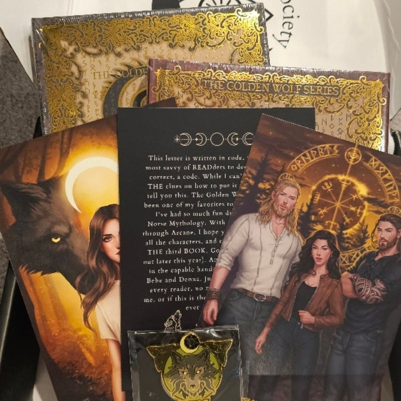 Arcane Society Gold & Glitter by Shannon Mayer