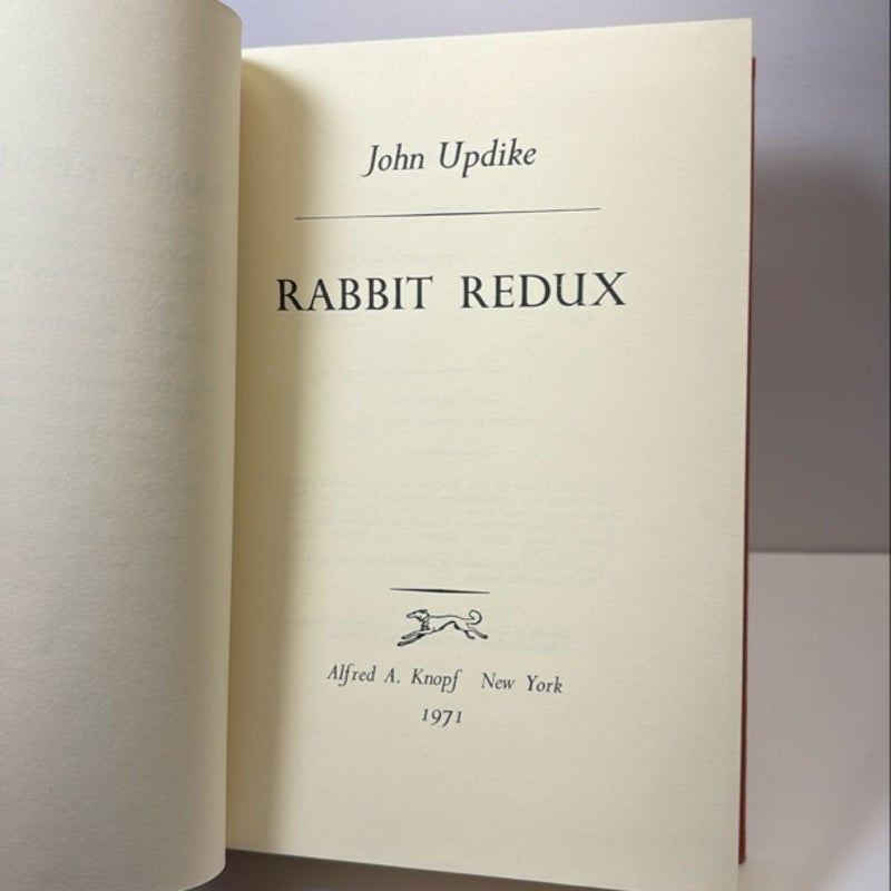 Rabbit redux 