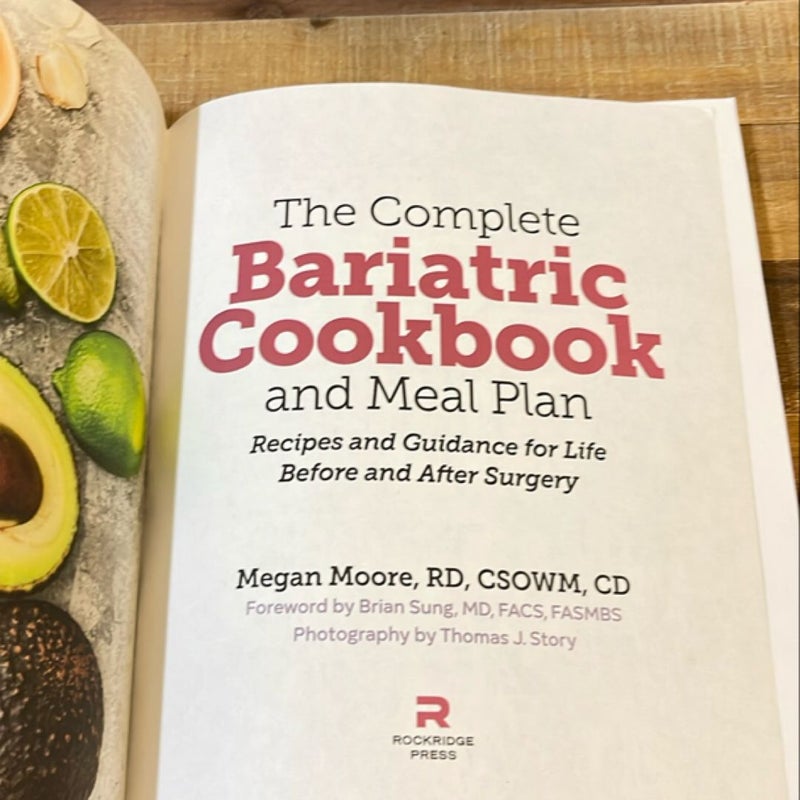 The Complete Bariatric Cookbook and Meal Plan