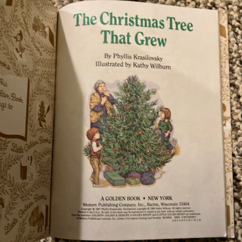 The Christmas Tree That Grew