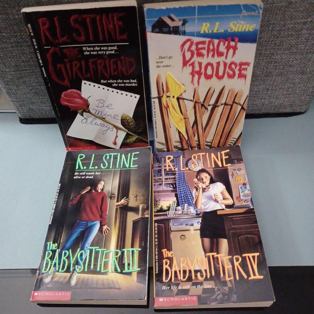 R.L. Stine Lot of 4 Paperbacks